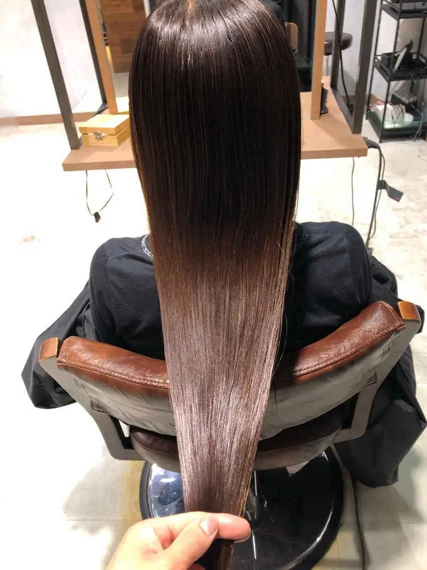 ロング ✨髪質改善縮毛矯正✨ よしはら かずきのヘアスタイル