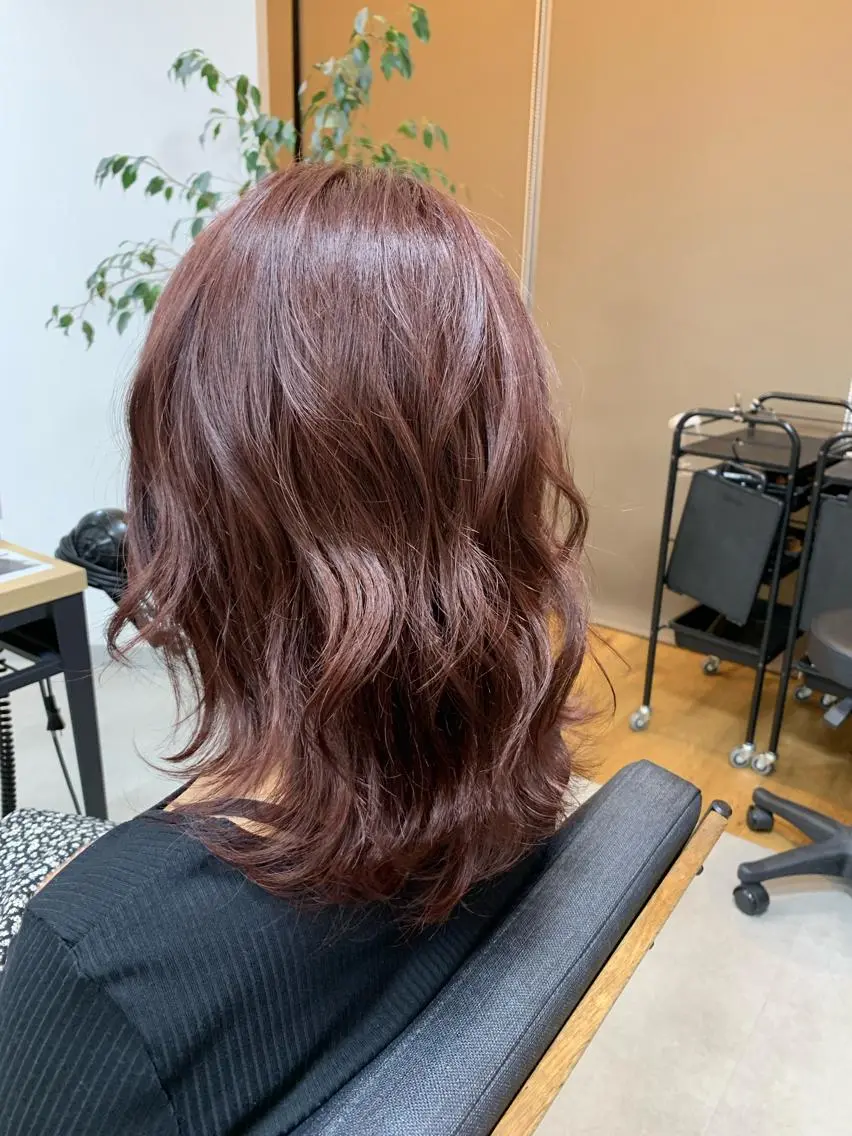 カラー 宮崎 千夏のヘアスタイル
