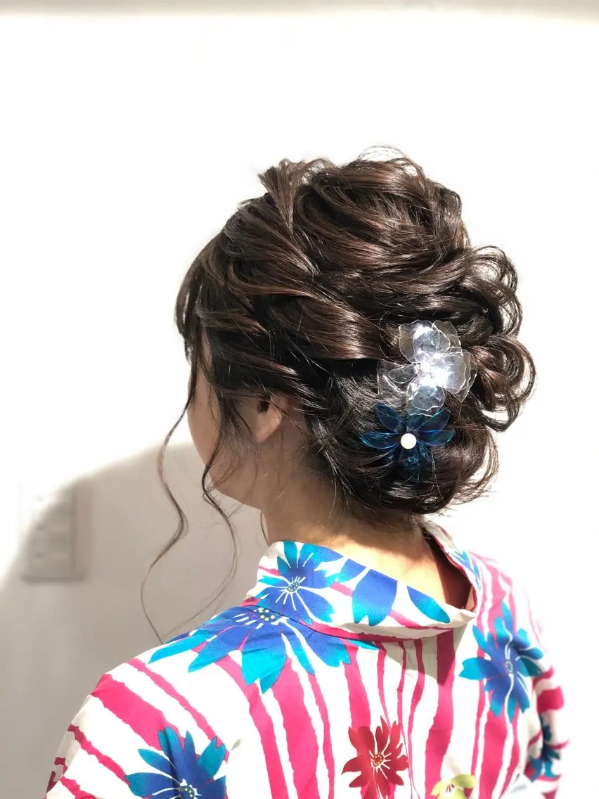 セミロング ヘアセット専門店 佐藤のヘアスタイル