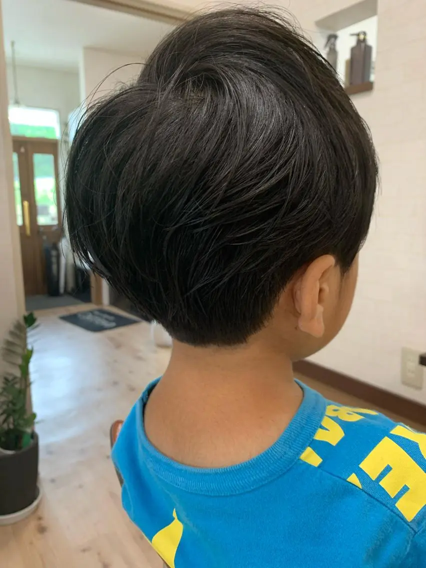ショート メンズ 中本 愛理のヘアスタイル