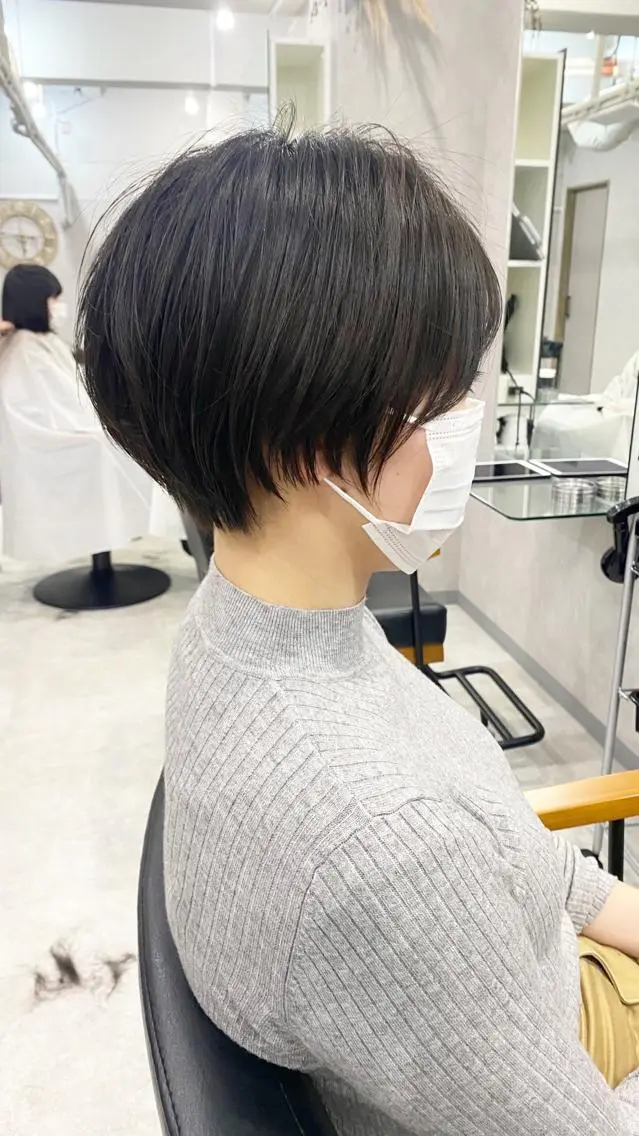 ショート ⭐️ショート⭐️美髪 矯正⭐️水口陸のヘアスタイル
