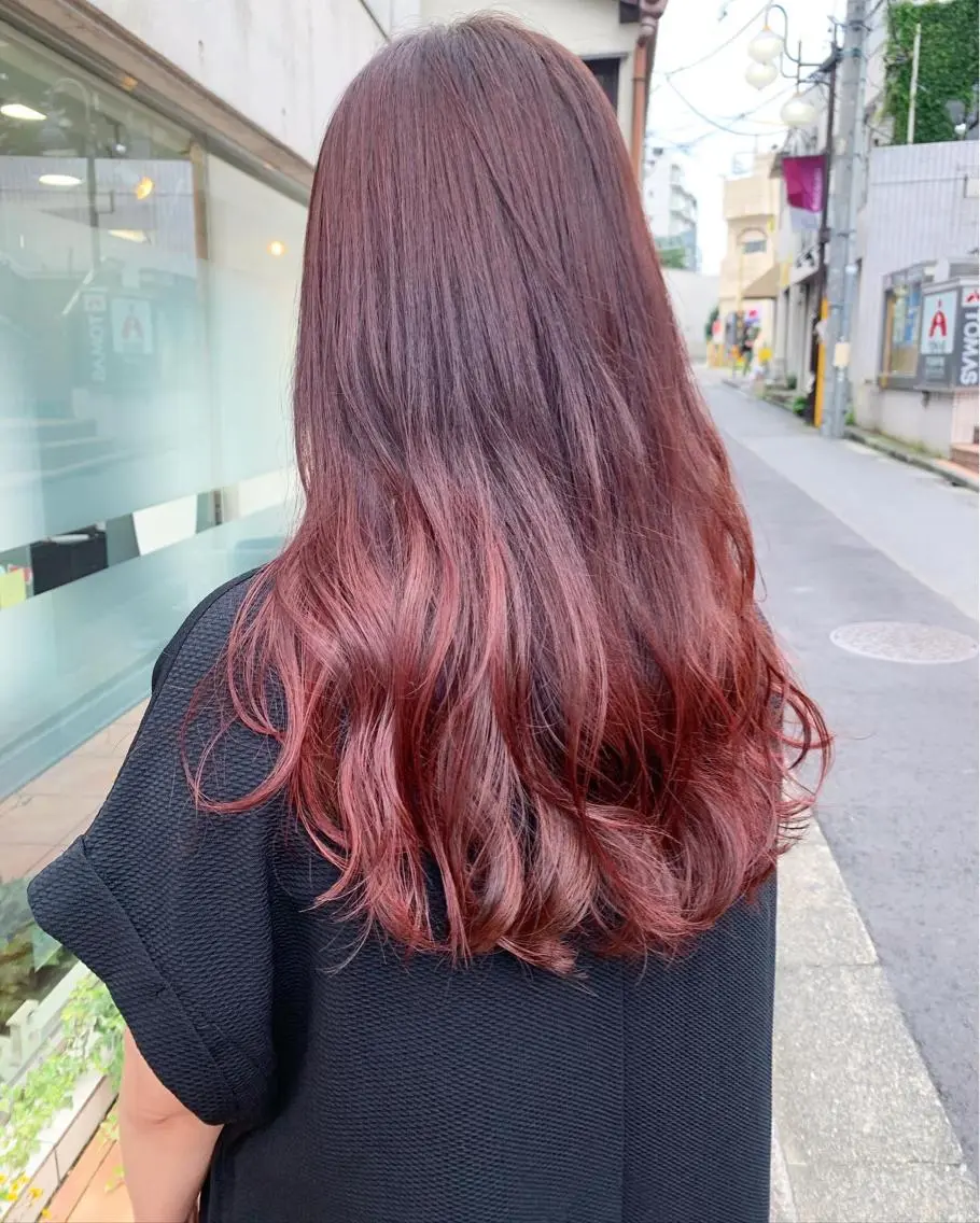 セミロング 薄田 珠美のヘアスタイル
