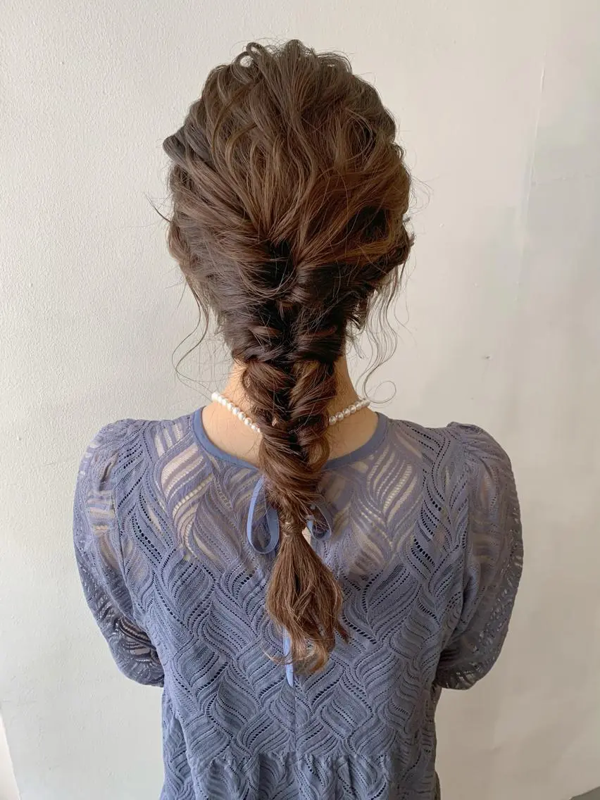 ロング カラー ヘアアレンジ 🌟アレンジが似合う カラー🌟Rumiのヘアスタイル