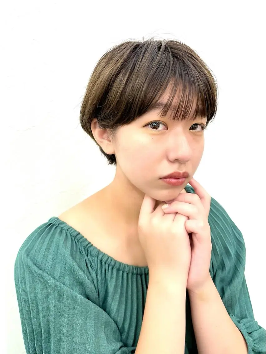 ショート ヘアアレンジ セルフホワイトニング Ines渡辺リエのその他イメージ