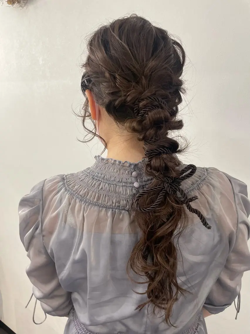 ロング カラー ヘアアレンジ layer cut 店長/MIKUのその他イメージ