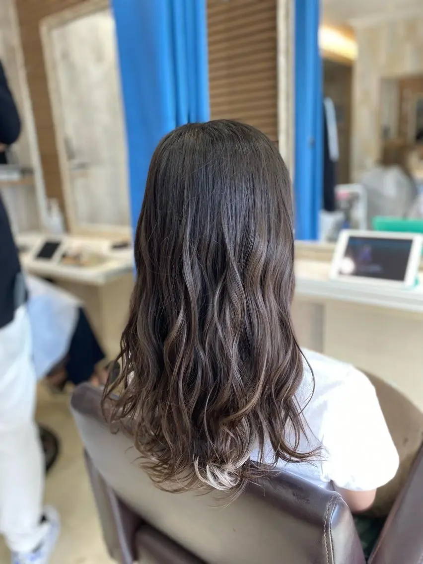 ミディアム エクステ 石井 彰浩のヘアスタイル