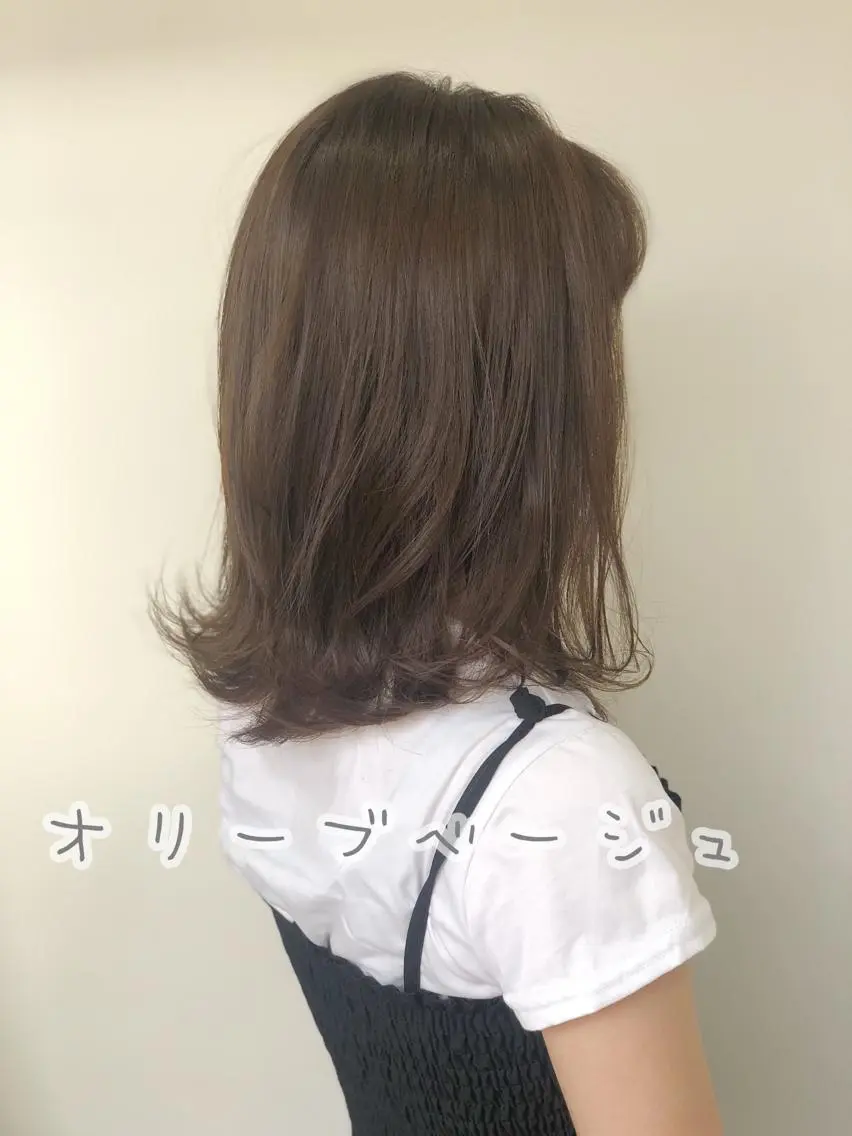 ミディアム カラー ヘアカラー 似合わせ専門美容師 なかじまのヘアスタイル