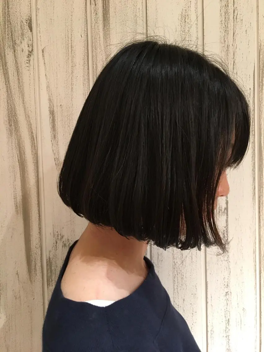 ショート パーマ ボブ 永井大樹✨ 透明感カラー✨のヘアスタイル