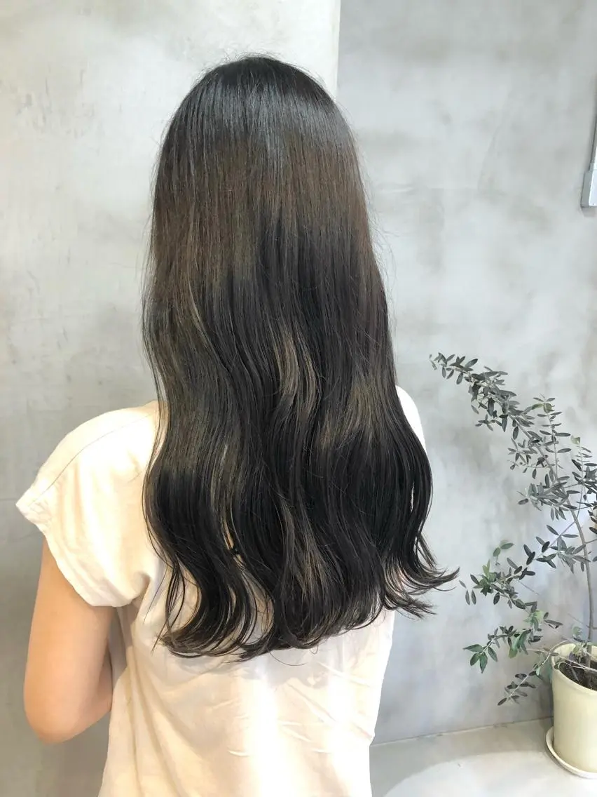 ロング カラー ヘアアレンジ 黒髪 カット ヘアカラー トリートメント ショートヘア原宿 fifth コシのヘアスタイル