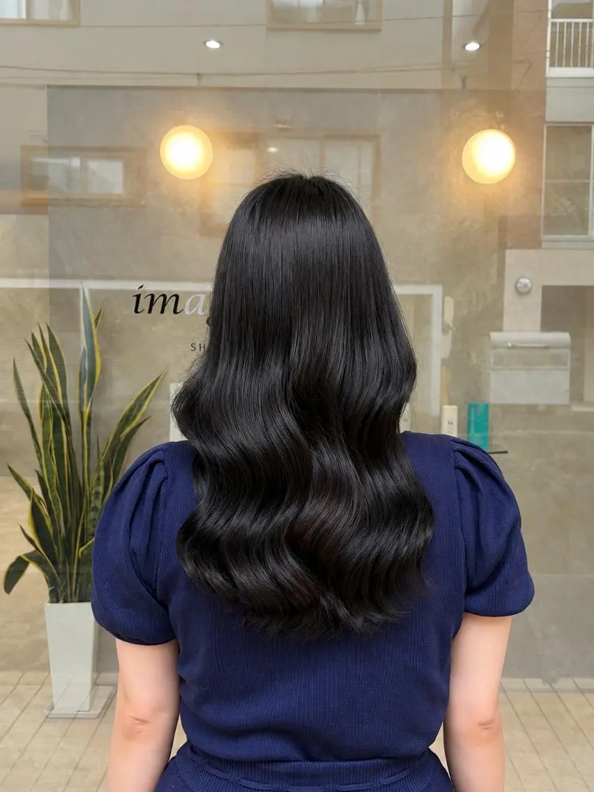カラー ブリーチ 透明感カラー ラベンダーカラー 韓国ヘアケアブリーチ 莉奈のヘアスタイル