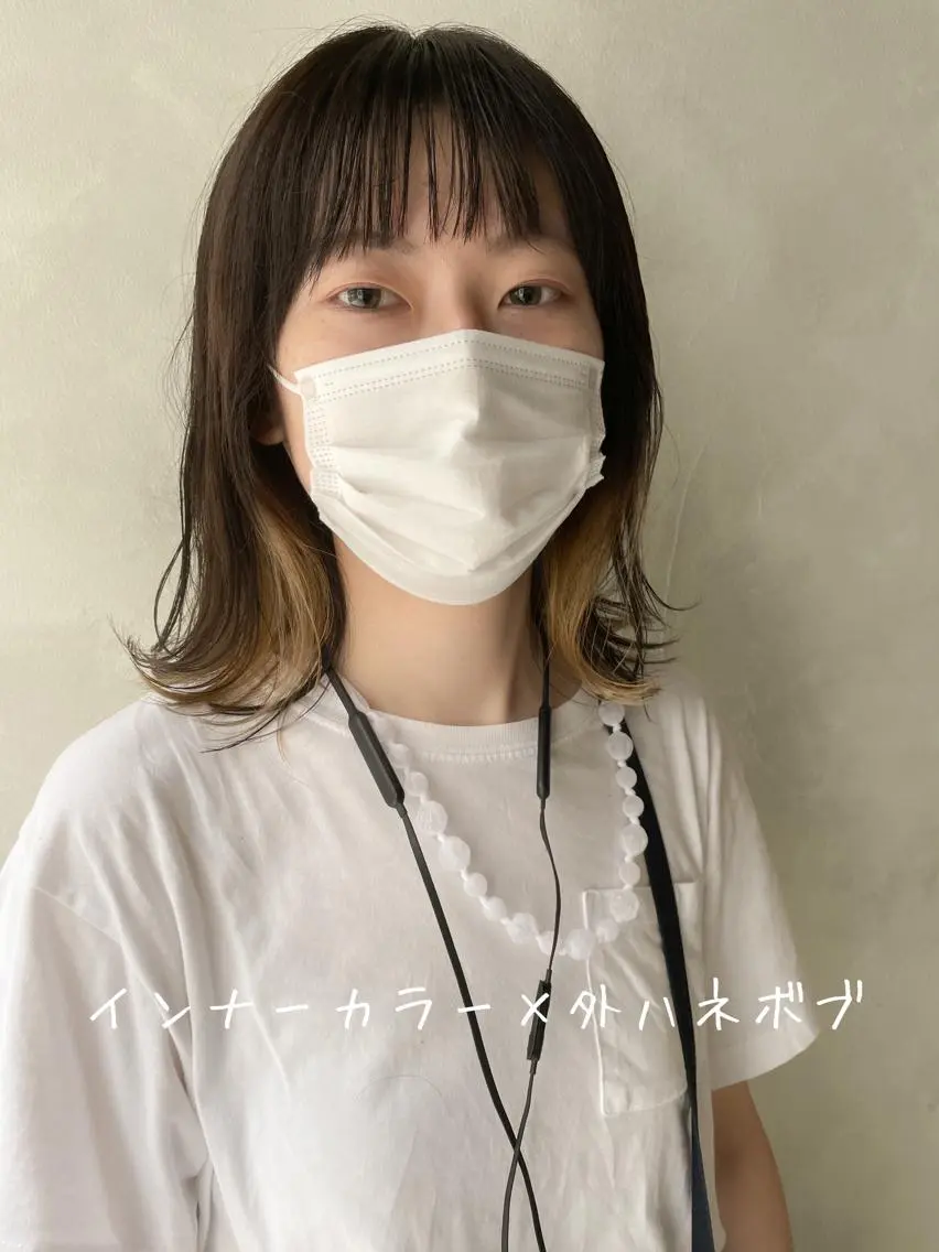 ミディアム ボブ カット ヘアカラー 【似合わせカット】 松尾一気のヘアスタイル