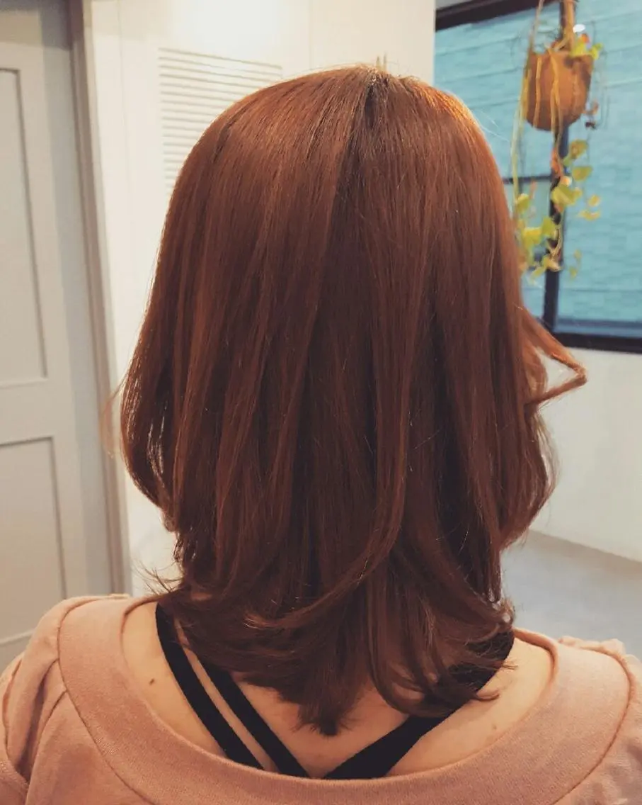 セミロング spa hair ark 富井直美のヘアスタイル