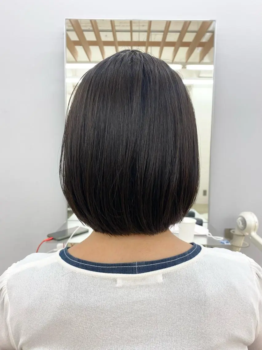 ミディアム ボブ MIZUKI 〰️🤍のヘアスタイル