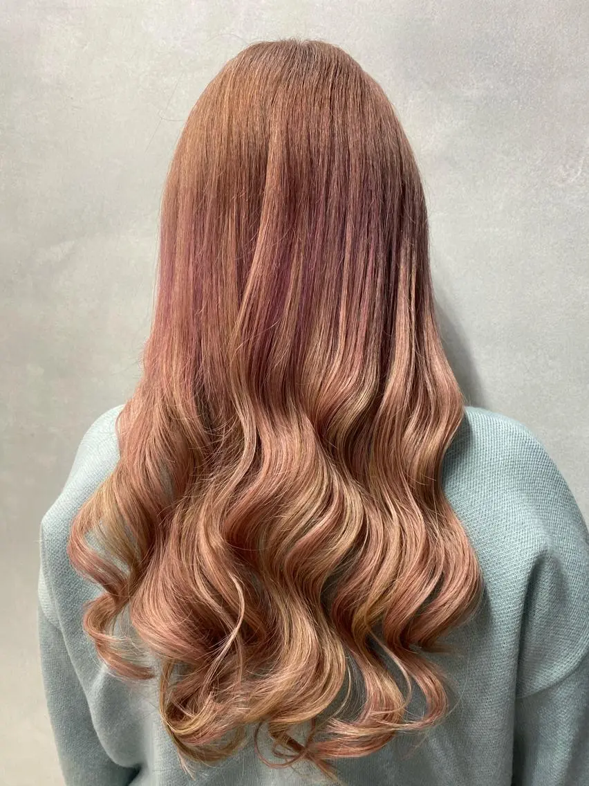 ミディアム カラー ヘアアレンジ FAAM Tsuneのヘアスタイル