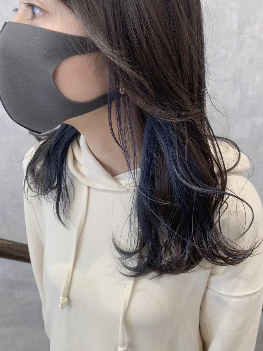 ロング カラー HAREru. モデル募集【戸塚】のヘアスタイル