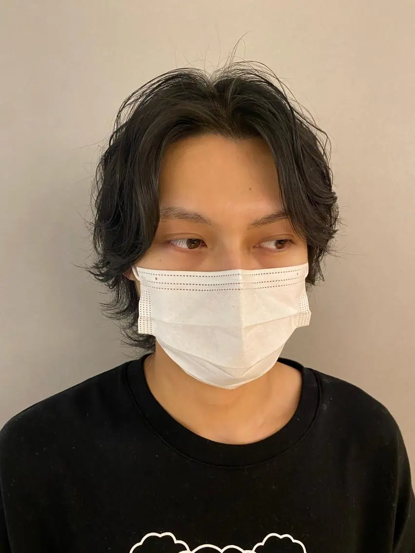 メンズ unopulir 景山 凌のヘアスタイル