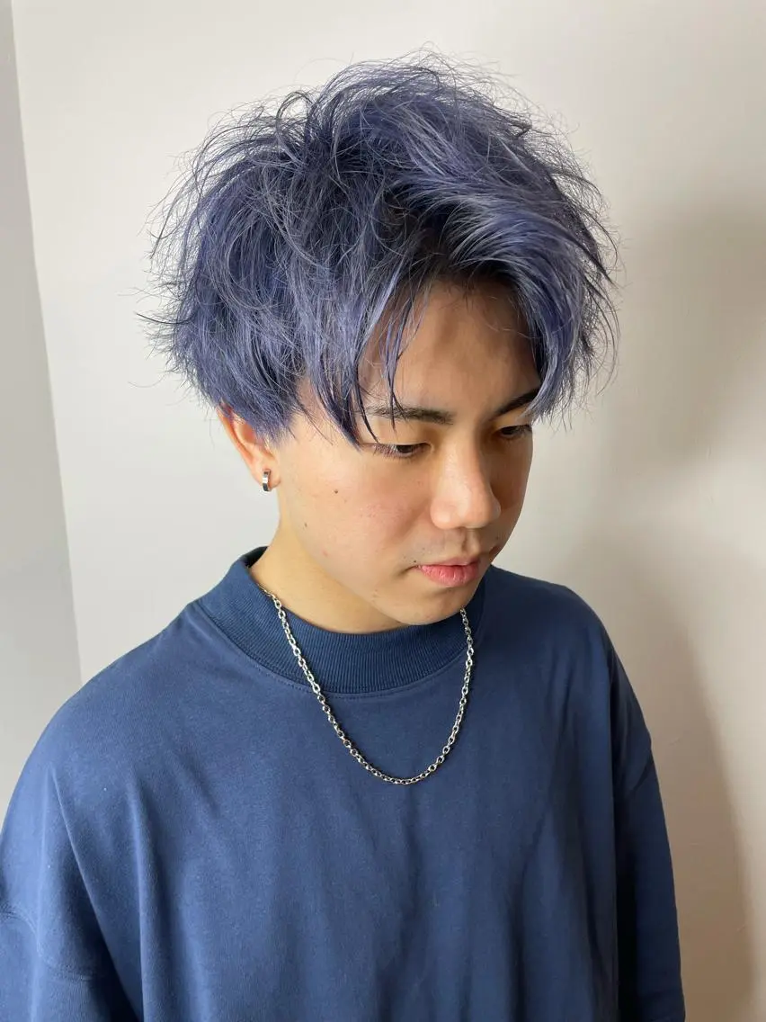 ミディアム 渋谷 メンズヘア⭐️ タニグチヨシユキのヘアスタイル