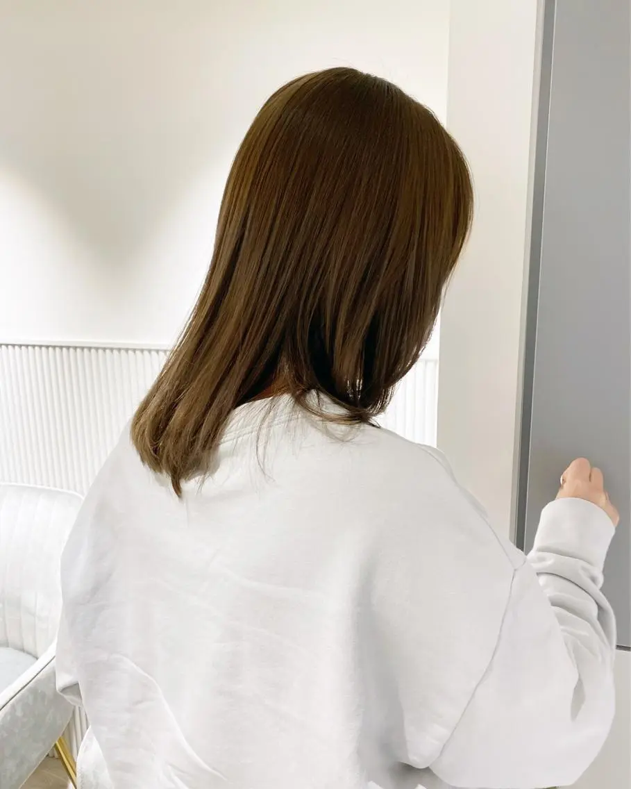 ミディアム カラー LOVESTOIKE 堂本のヘアスタイル