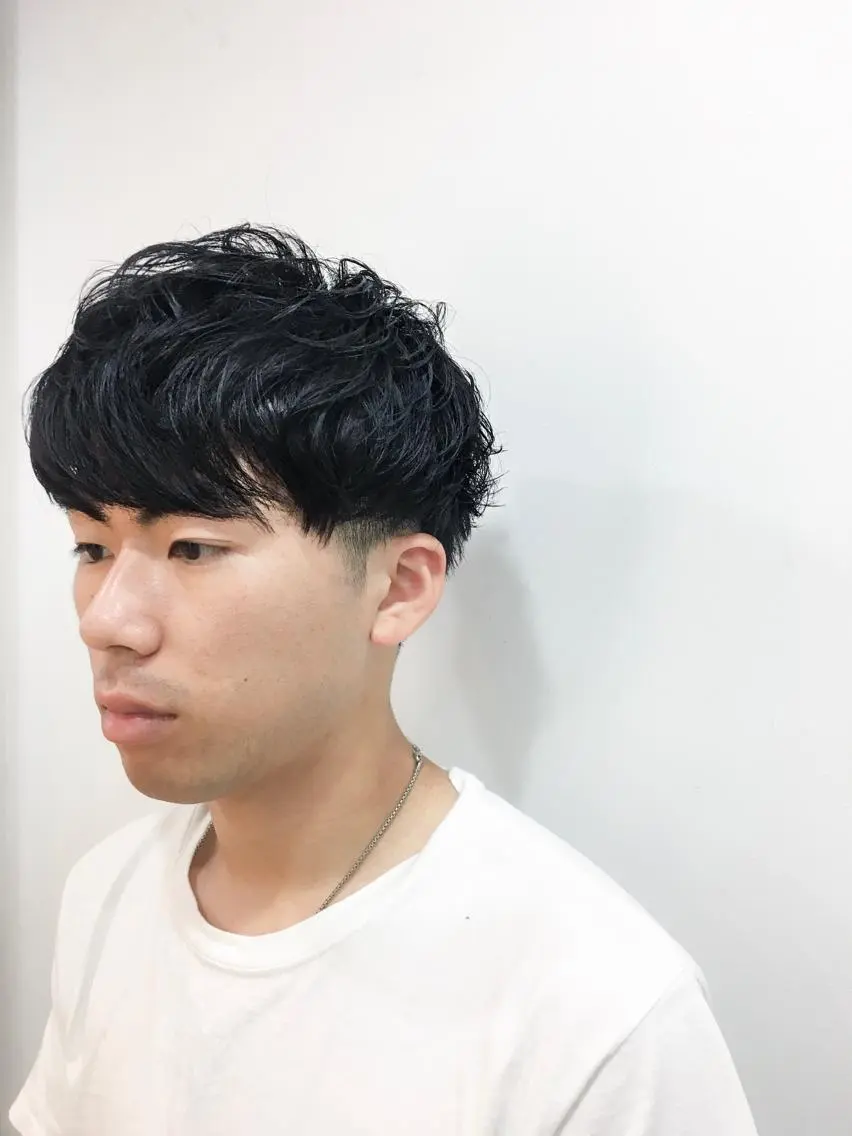 ショート パーマ ヘアアレンジ メンズ メンズスタイル ly本厚木のヘアスタイル