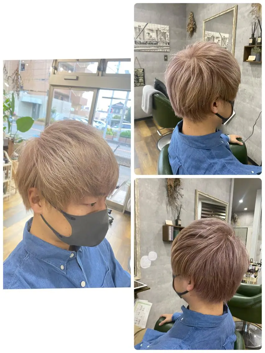 ショート メンズ 田中 裕也のヘアスタイル