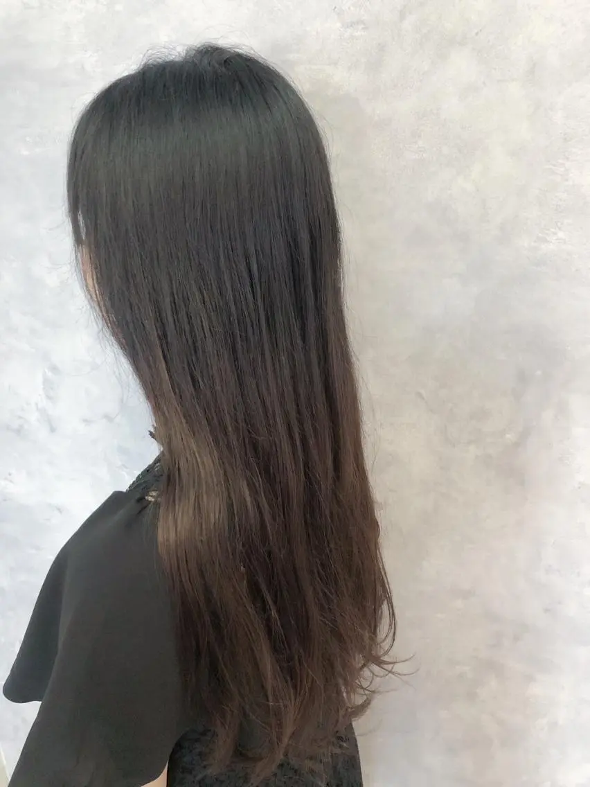 ロング カラー ヘアカラー トリートメント 五月女 隼人のヘアスタイル