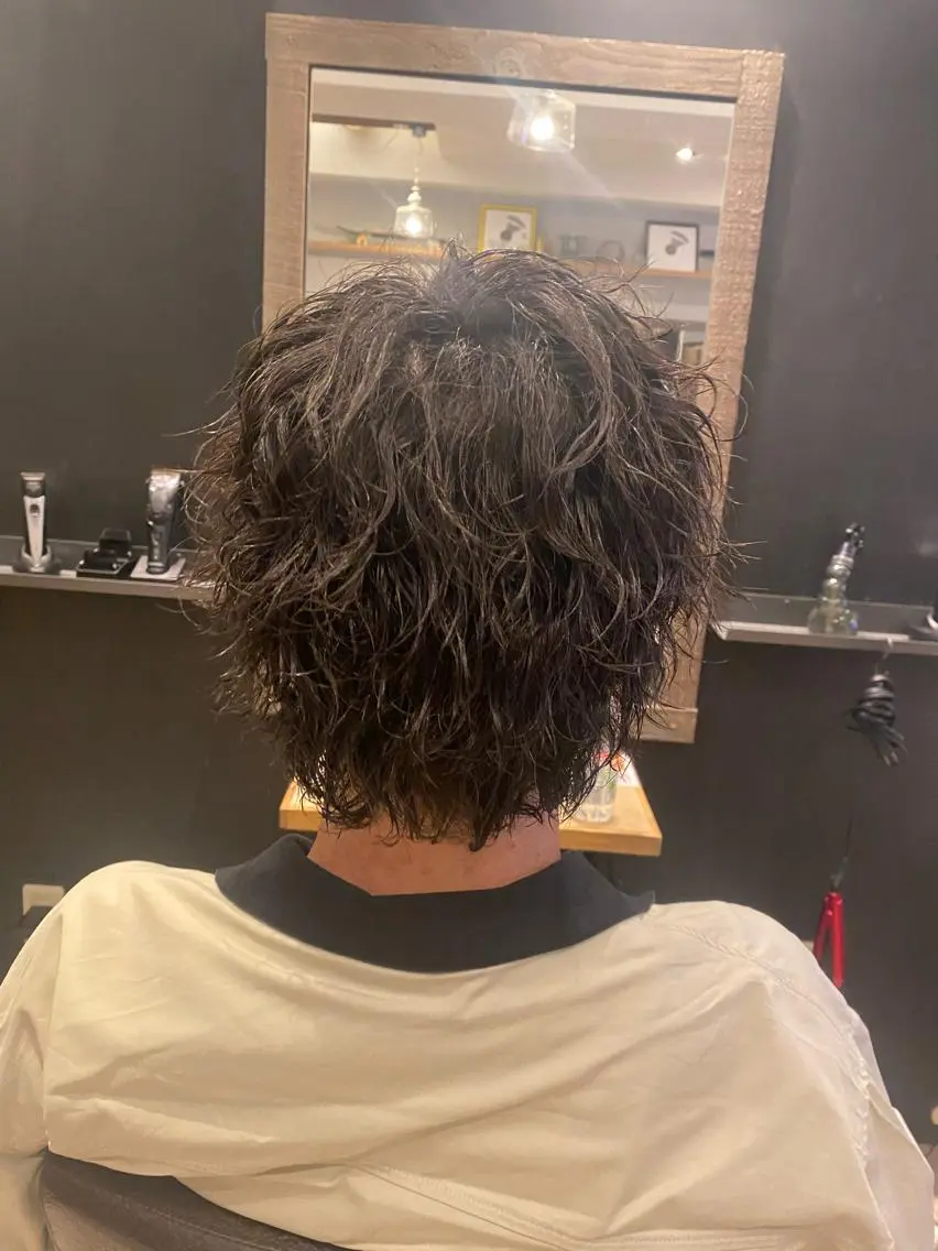 パーマ 濱口 健二のヘアスタイル