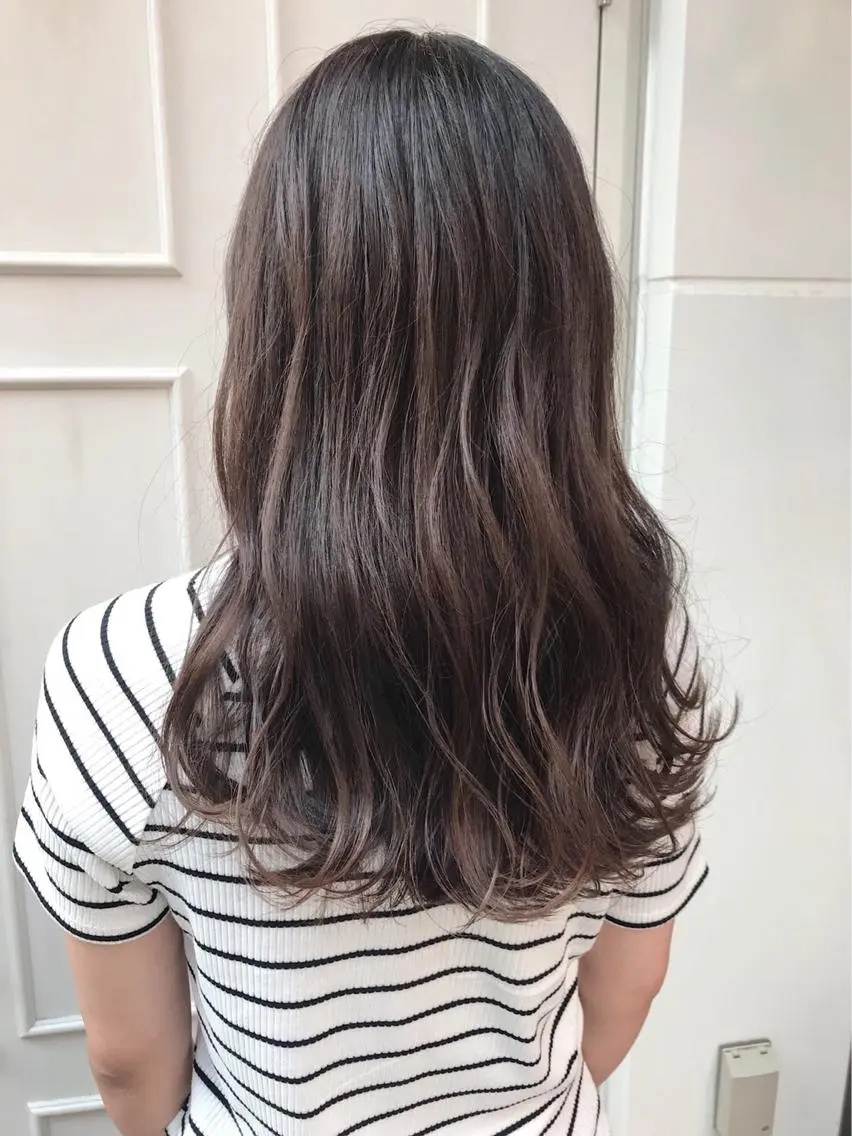 セミロング カラー ベージュカラー ブラウンカラー ハイライトカラー ハイライト 🫟Blanco🫟 Color&Careのヘアスタイル