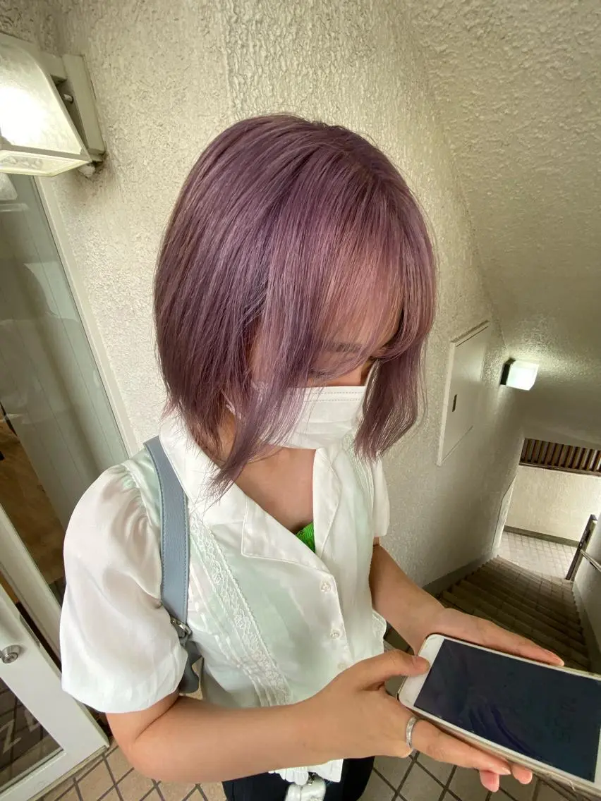 ミディアム カラー niconail 🧣ayu 📍烏山のネイルデザイン