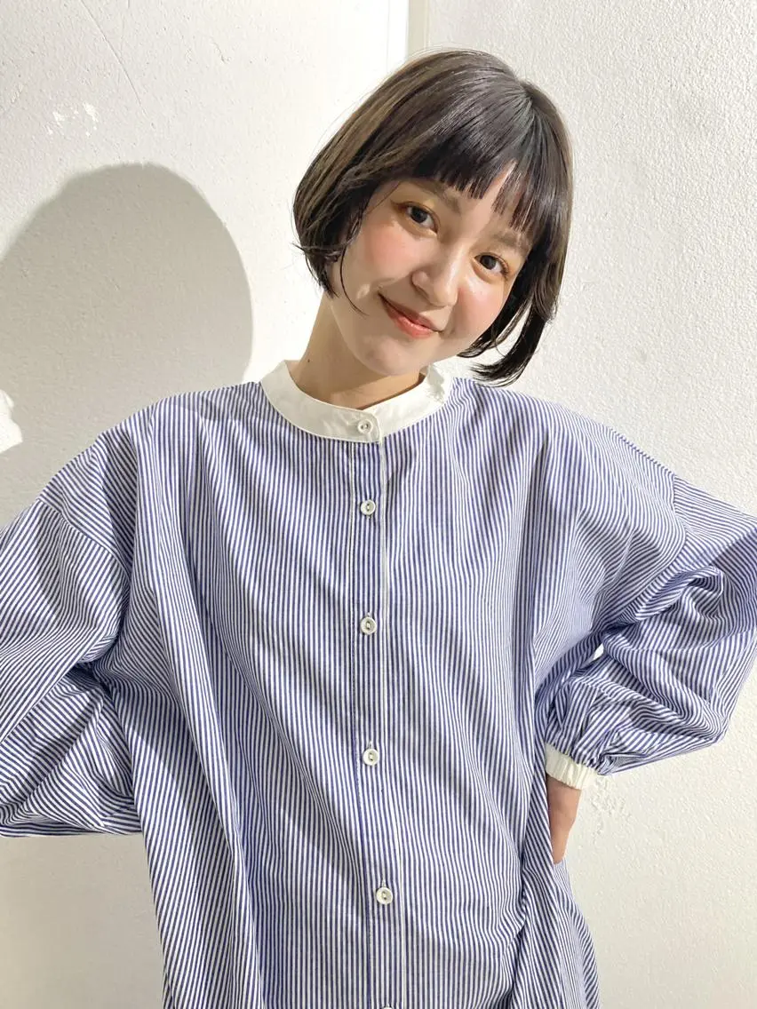 ショート カラー MARLE 布施店のヘアスタイル