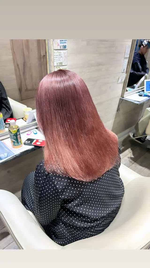 ロング カラー 🎀暖色/オリーブ カラー🎀seinaのヘアスタイル