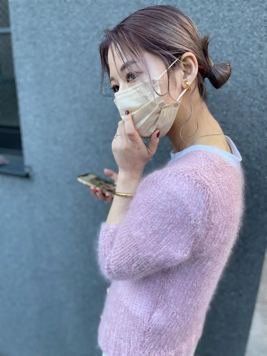 ミディアム ❁ヘアメ❁ YUMI ❁ゆみ❁横浜桜木町のヘアスタイル