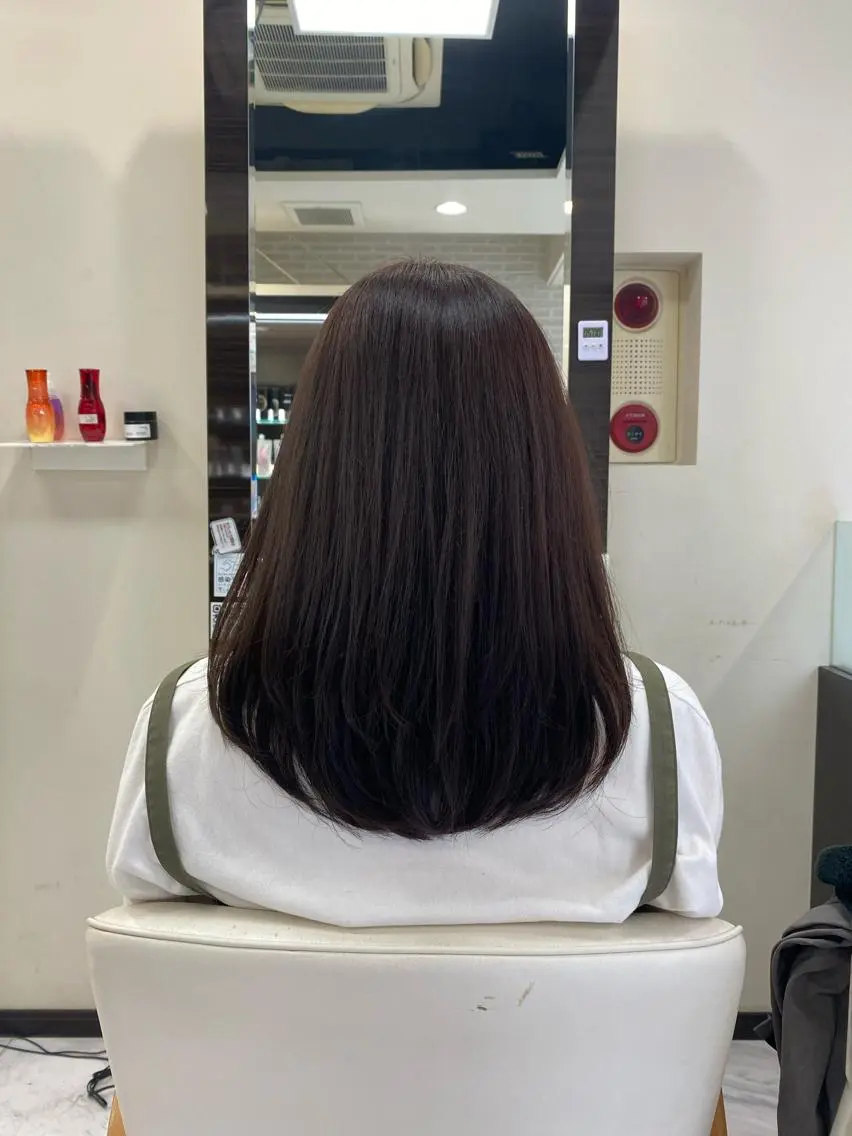ロング レイヤーカット シャギー 目黒 碧人のヘアスタイル