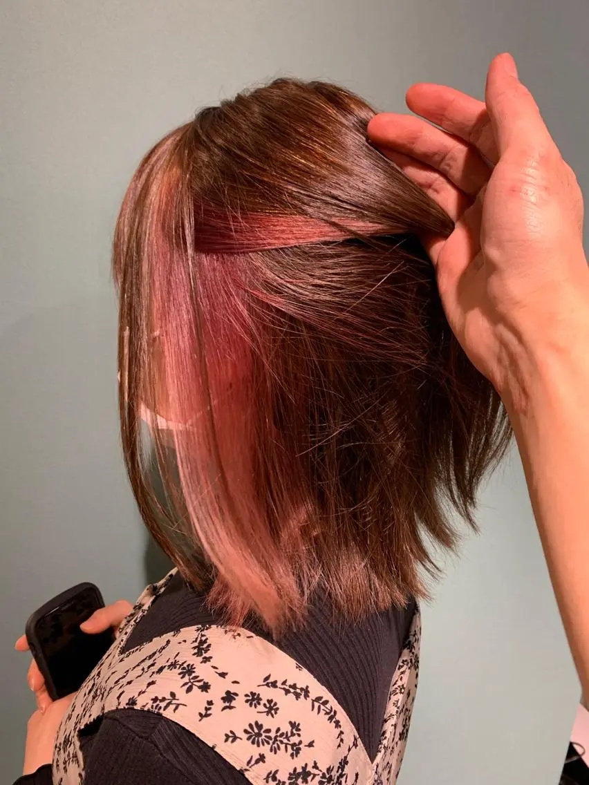 カラー 塩川 亮眞のヘアスタイル