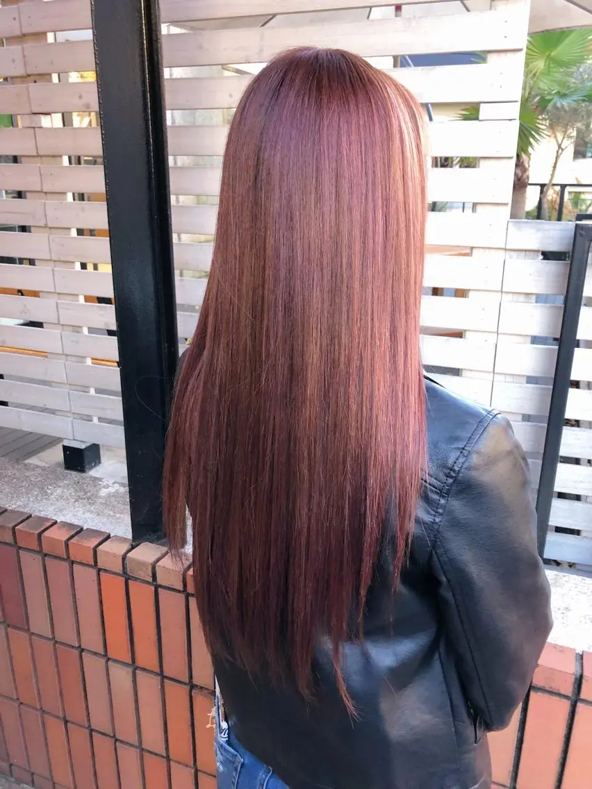 ロング カラー パーマ ネイル マツエク・マツパ ピンクカラー カラーマツエク ピンク ヘアカラー トリートメント エクステ 【Diar】オーナー アキヨシケンタのヘアスタイル