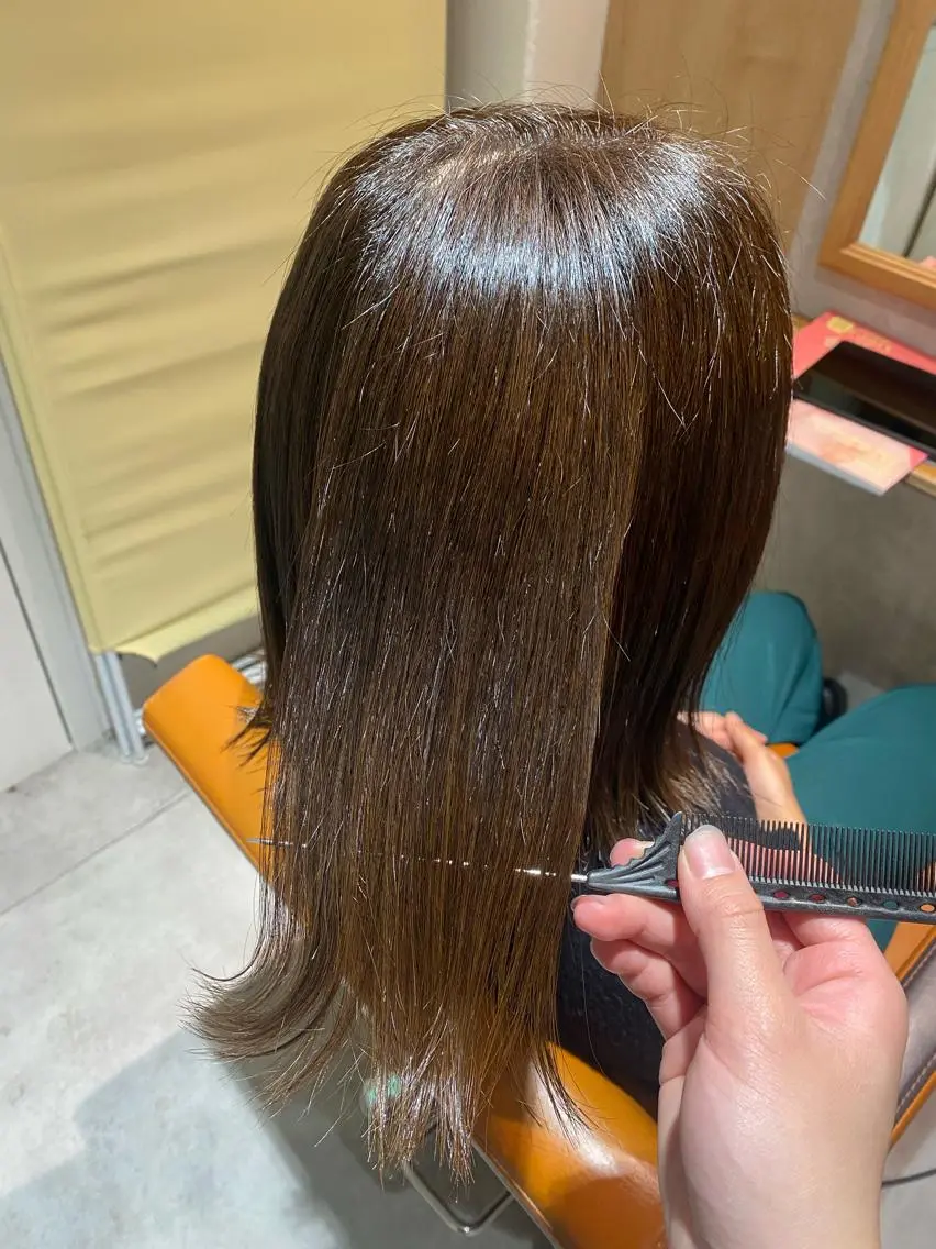 カラー カット ヘアカラー トリートメント み おのヘアスタイル