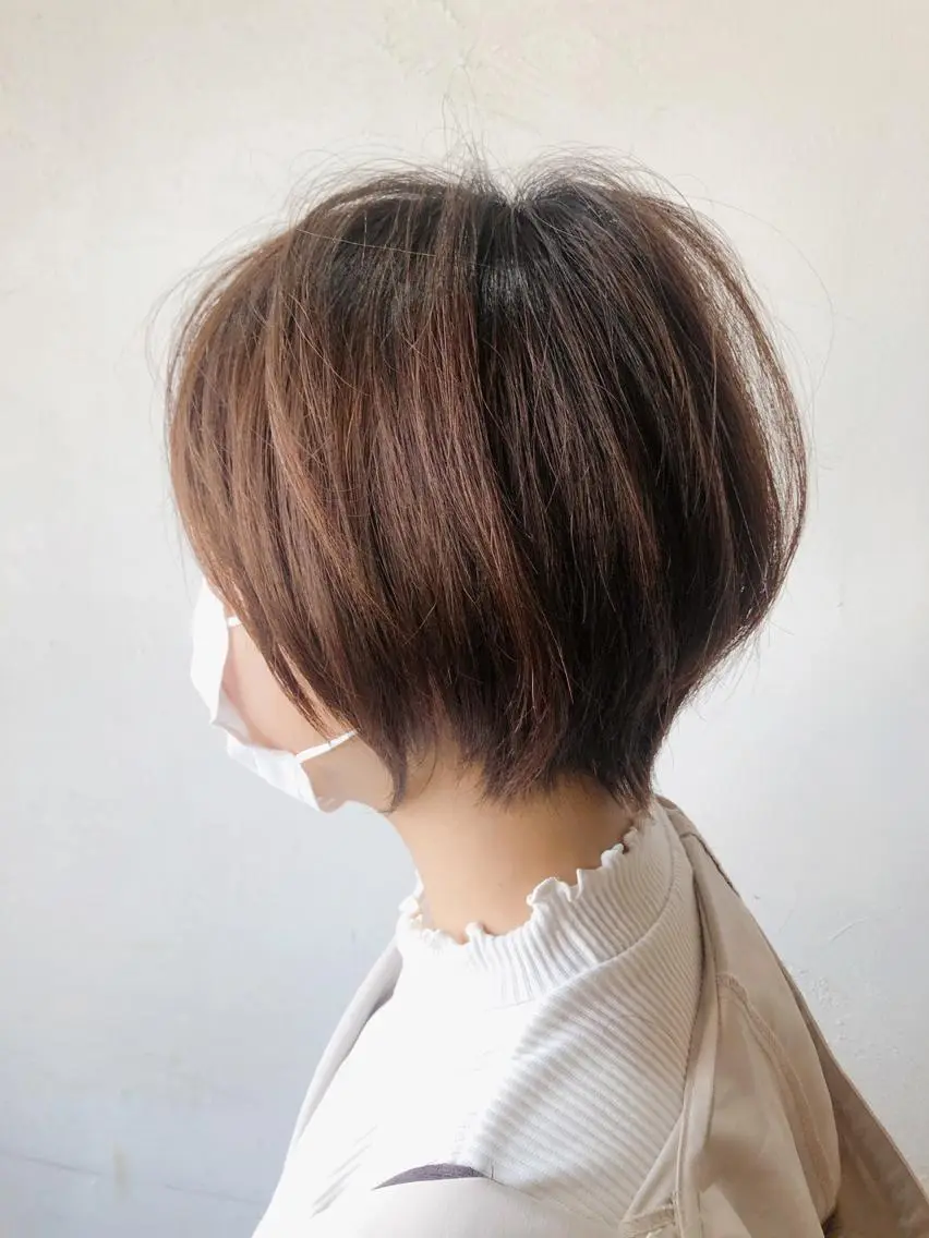 ショート カラー 浅沼 春樹のヘアスタイル