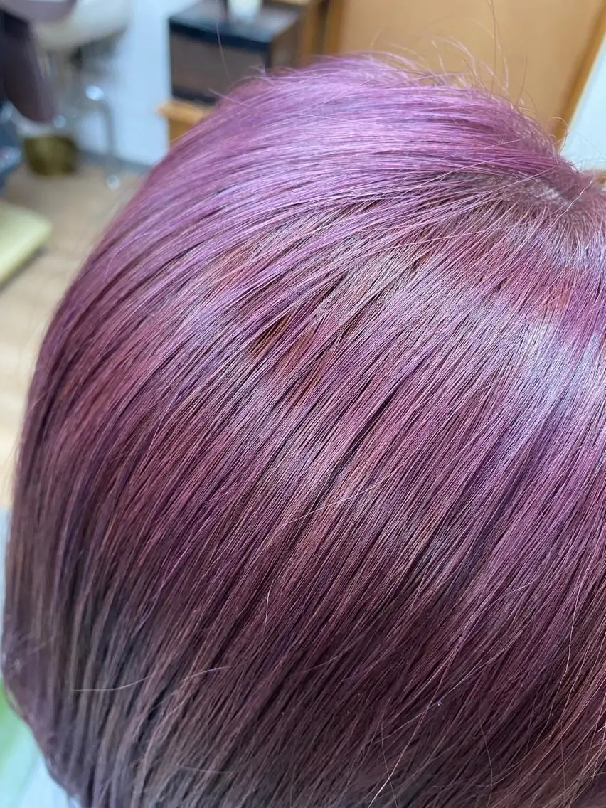 ショート カット ヘアカラー トリートメント 永沼 真依のヘアスタイル