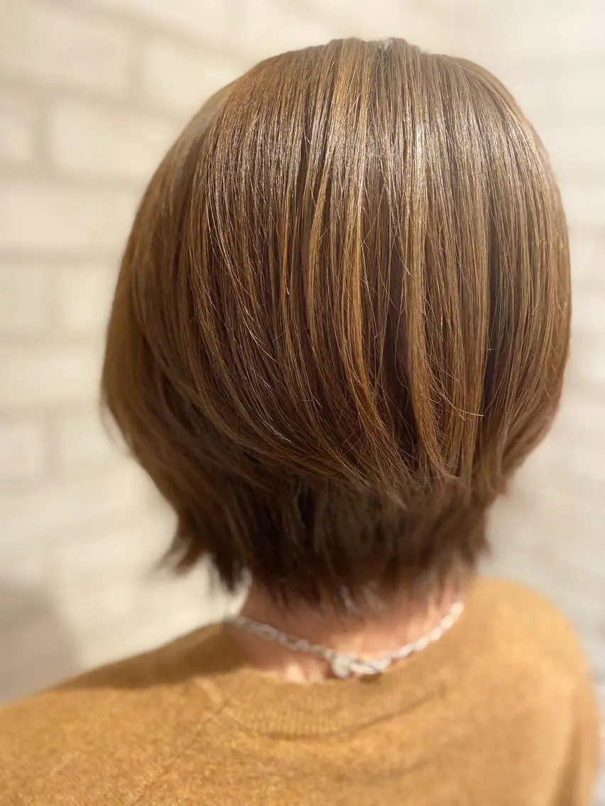 ショート くびれヘア ショートヘア カット 田中 アキオのヘアスタイル