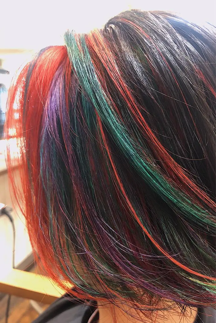 ショート カラー インナーカラー ☆est hair☆ 新宿ナプラスタジオのヘアスタイル