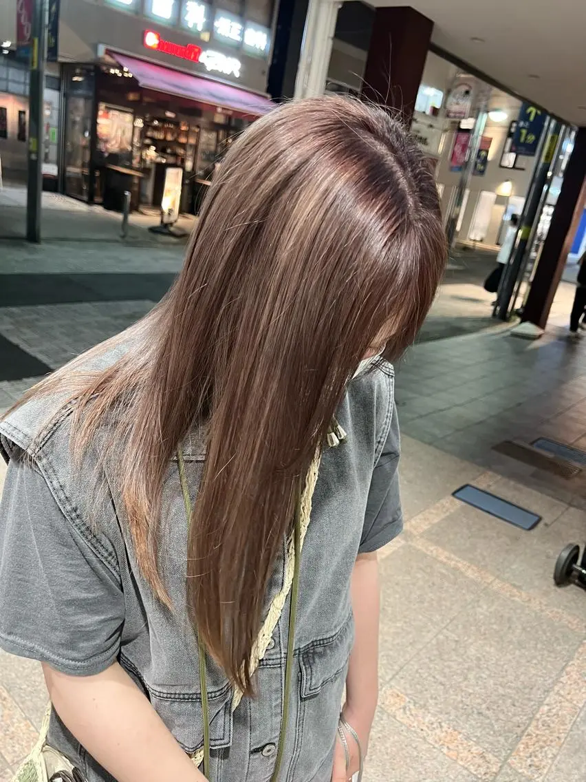 ロング カラー カット ヘアカラー トリートメント 🍀お悩み改善憧れの 美髪　小林風雅のヘアスタイル