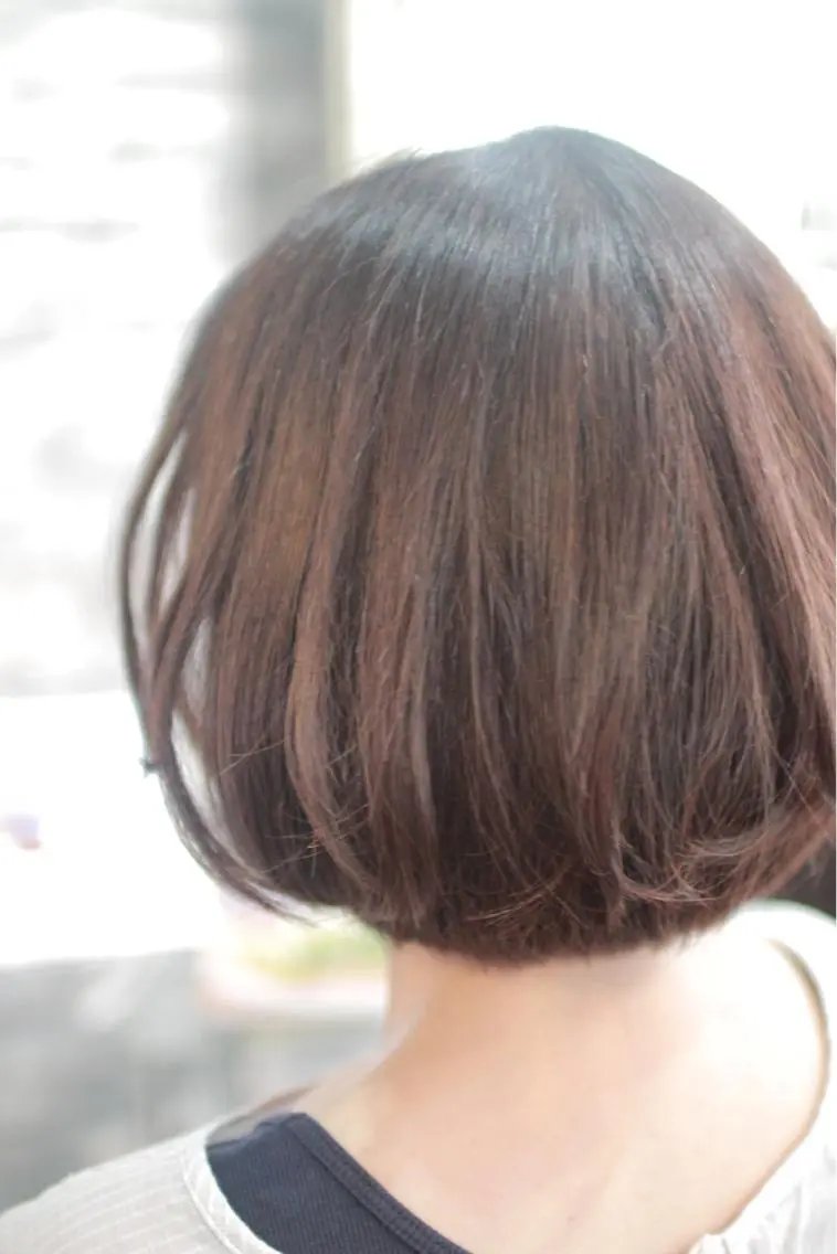 ショート ヘアカラー トリートメント 大通り1番出口1分 髪質改善ヴィソップのヘアスタイル
