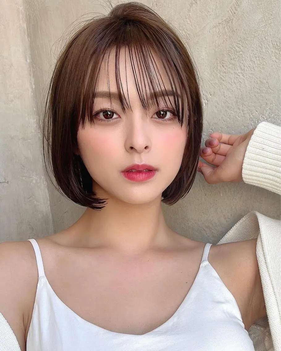 ショート ボブ 新宿　ショート・ボブ カットモデル募集のヘアスタイル