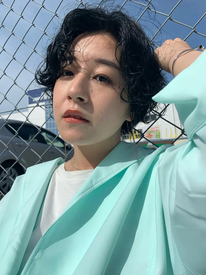 ショート パーマ 🌟カットモデル募集 ！酒井亜美のヘアスタイル