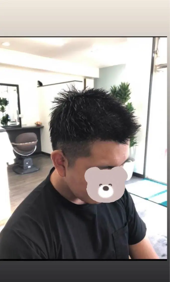 ショート メンズ 田中 真理のヘアスタイル