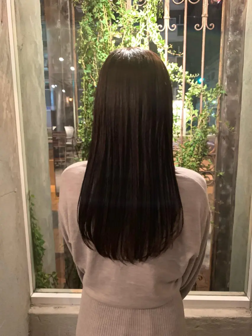 セミロング カラー 鎌田卓也/髪質改善 /透明感カラーのヘアスタイル