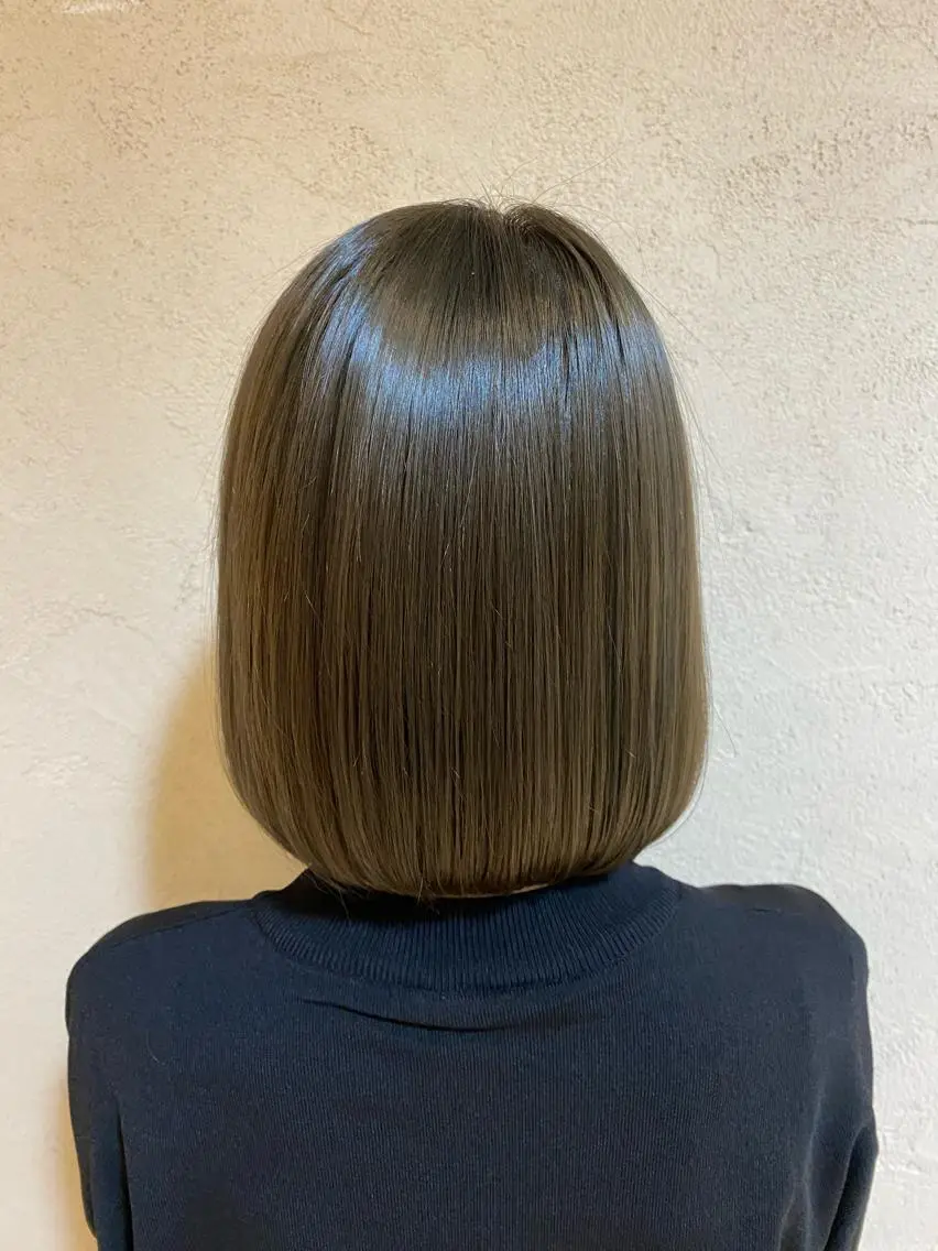 ショート カラー ヘアカラー トリートメント 當山 巧のヘアスタイル