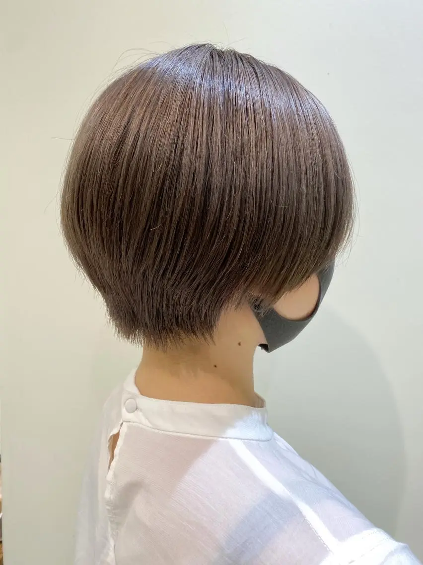 ショート カラー ダブルカラー ブリーチ/kaitoのヘアスタイル