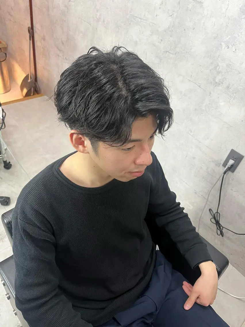 ショート メンズ カット ヘッドスパ 鹿児島 TSUBASAのヘアスタイル