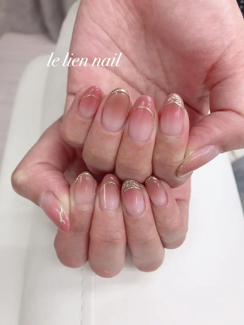 セミロング le lien nailのネイルデザイン