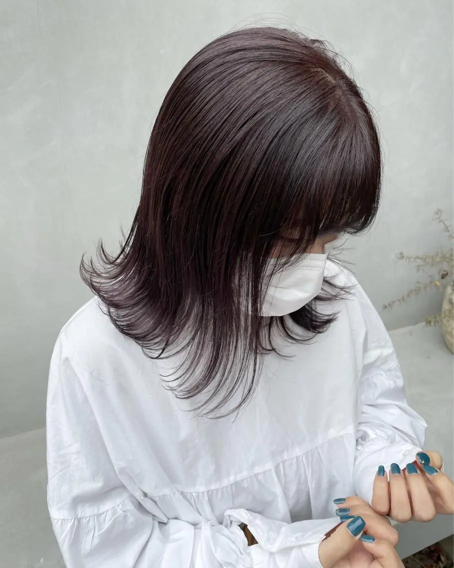 ミディアム カラー 🫧透明感ヘア🫧 🧸竹花　彩希🧸のヘアスタイル